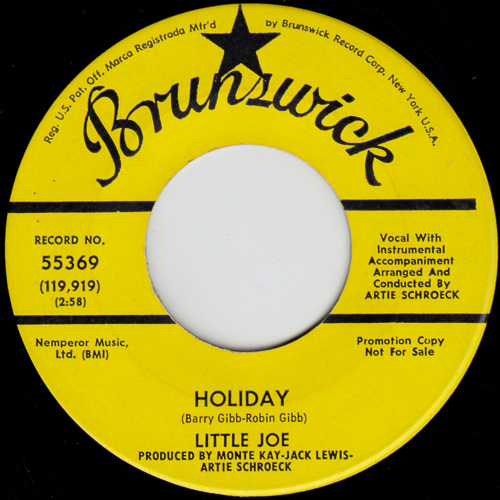 LITTLE JOE / HOLIDAY / THE FOOL ON THE HILL / 7" / 1 LITTLE JOE / HOLIDAY / THE FOOL ON THE HILL / 7" /