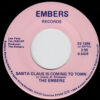 THE EMBERS / BLUE DECORATIONS / SANTA CLAUS IS COMING TO TOWN / 7" /