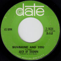 ARCH OF TRIUMPH / SUNSHINE AND YOU / LANDS OF SHADOW / 7" /