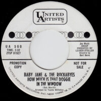 BABY JANE & THE ROCKABYES / HOW MUCH IS THAT DOGGIE IN THE WINDOW / MY BOY JOHN / 7" /