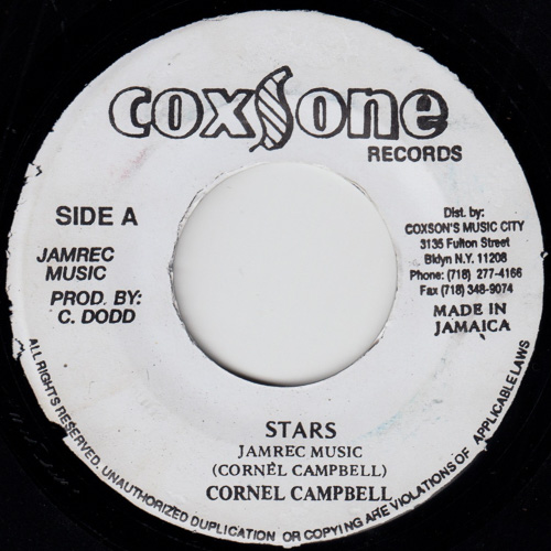 CORNEL CAMPBELL / STARS / 7" / 1 CORNEL CAMPBELL / STARS / 7" /
