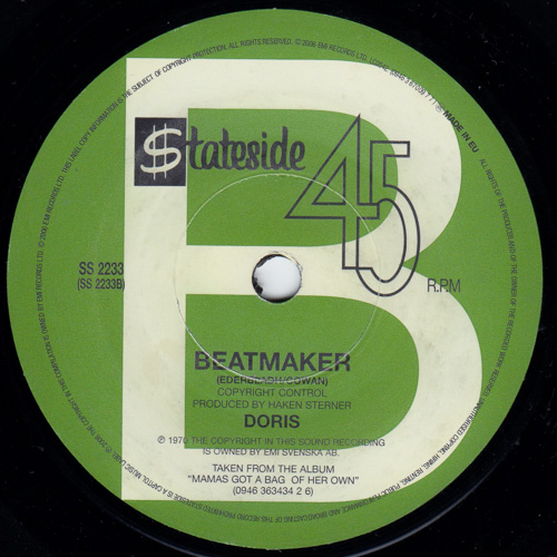 PATTI DREW / DORIS / HARD TO HANDLE / BEATMAKER / 7" / 1 PATTI DREW / DORIS / HARD TO HANDLE / BEATMAKER / 7" /