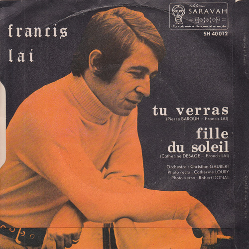FRANCIS LAI / TU VERRAS / FILLE DU SOLEIL / 7" / 2 FRANCIS LAI / TU VERRAS / FILLE DU SOLEIL / 7" / - Image 2