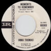 IRMA THOMAS MOMENTS TO REMEMBER
