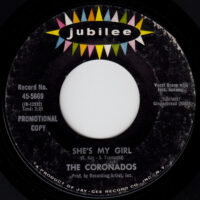 THE CORONADOS / SHE'S MY GIRL / THE WORLD BELONGS TO YOU / 7" /