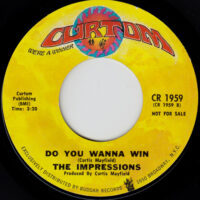 THE IMPRESSIONS / DO YOU WANNA WIN / 7" /
